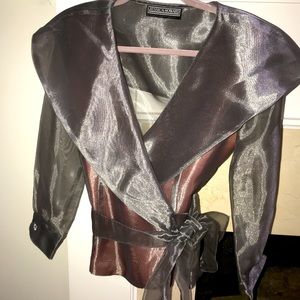 Jessica Howard Shimmer Blouse